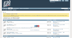 Desktop Screenshot of e30owners.com